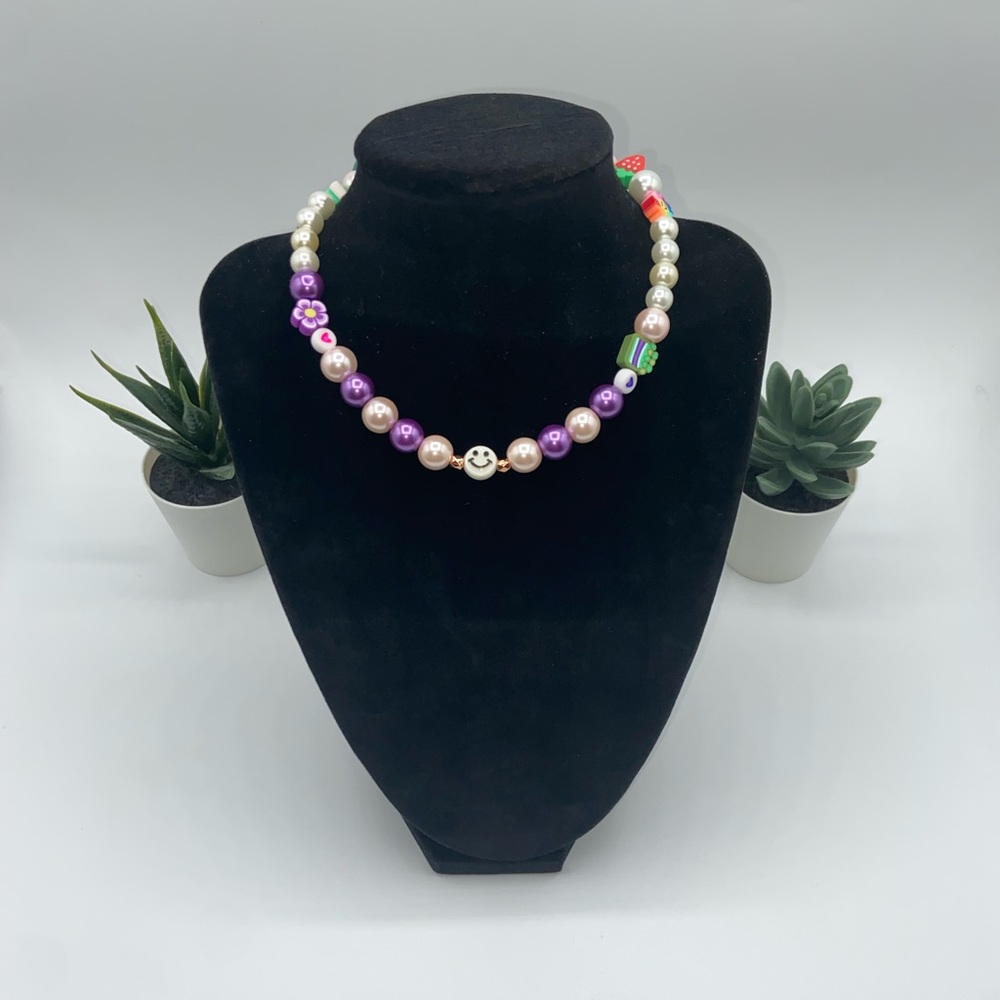 Handmade 90’s Y2K Inspired Children’s Beaded Necklace